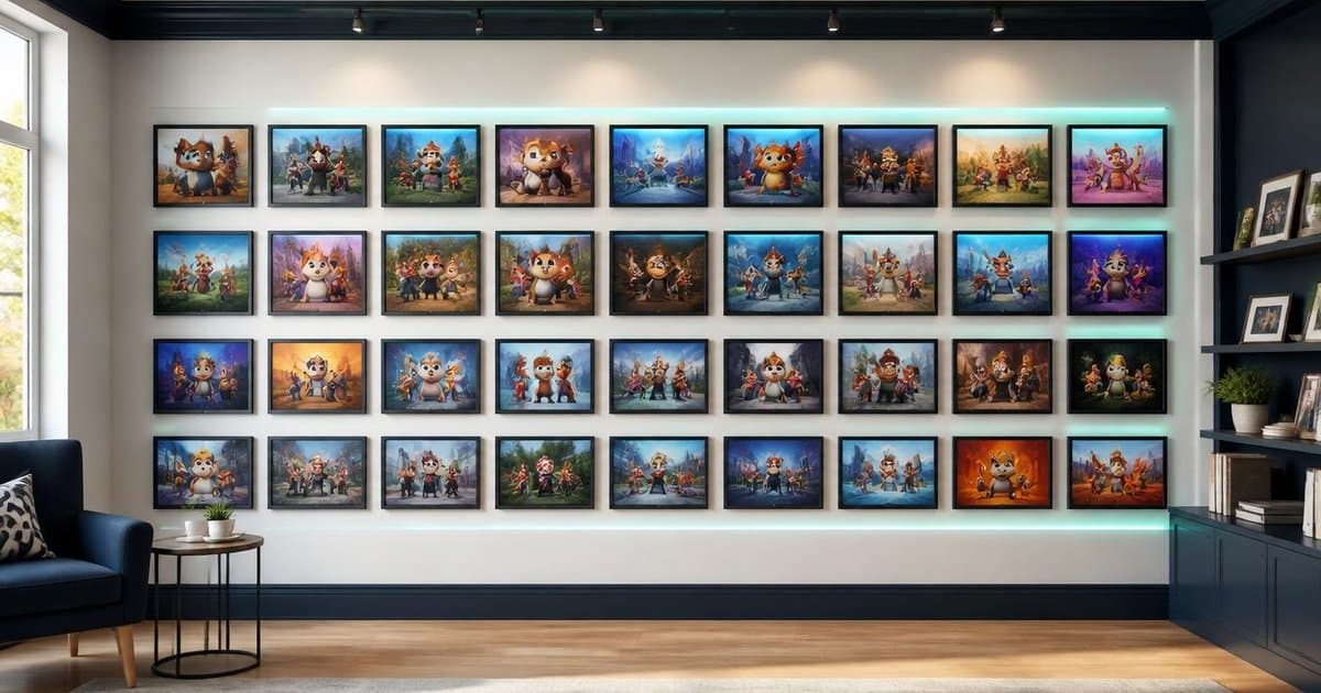 A studio's intellectual property documented as one provable portfolio across multiple projects and seasons